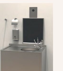 Fluxor temporizado mural 3/4'' Instalación mural encastrada salido tubo 28