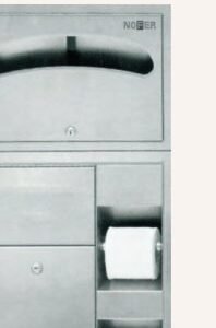 Dispensador de aros higiénicos empotrar acero inoxidable