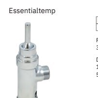 Fluxor temporizado mural 3/4'' con llave de paso