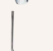 Tubo de descarga 520x225 mm AISI 304 ø28 mm