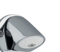 Rociador ducha antivandálico mural. Para instalación tubería vista. Caudal: 6l/min