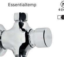 Grifo mezclador temporizado de fregadero