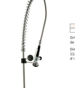 Grifo encimera tipo ducha agua directa