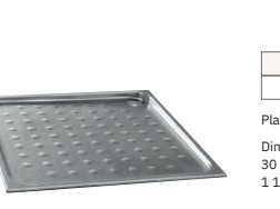 Rociador ducha antivandálico para instalación transmuro en pared de 10 cm