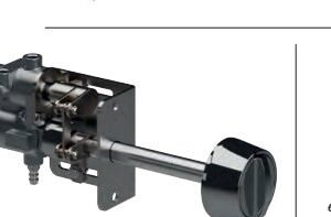 conjunto de levas para grifo mezclador antivandálico 07017.xx