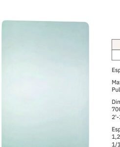 Espejo antivandálico de acero inoxidable AISI 304 pulido especial