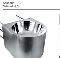 Conjunto rociador esférico antivandálico para instalación trasmuro en pared de 10 cm