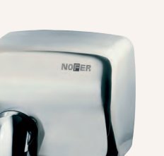 Secamanos CYCLON sensor carcasa acero blanco