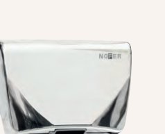 Secamanos THIN carcasa acero inoxidable blanco