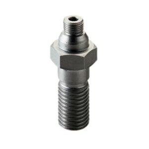 Entre la conexión del motor y la broca