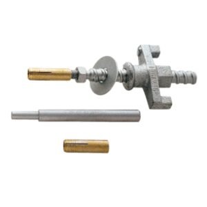 Hilo acordonado, arandela de U, tuerca