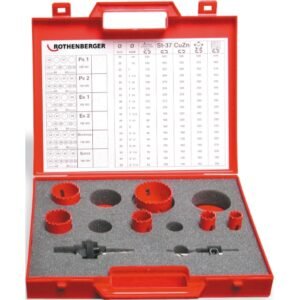 Sierras perforadoras bimetálicas de alta resistencia 19 - 22 - 29 - 38 - 44 - 57 mm