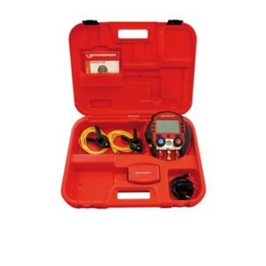 Mit zwei Temperaturklemmen, Red Box und Data Viewer Software (im Koffer)