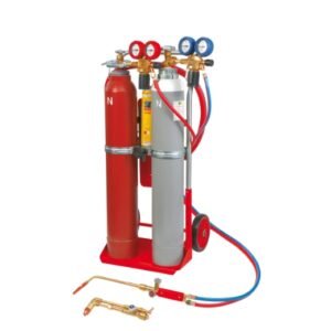 Sistema para montaje, soldadura, corte y soldadura fuerte - Rango para soldadura 0,5 - 14 mm, Rango para corte 3,0 - 50 mm