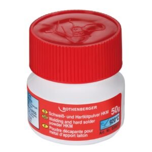 Polvo Decapante HKM para Soldadura Fuerte HKM en botella de plástico de 160 g