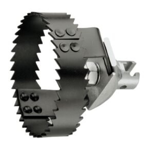 Cortador de raíces en dos direcciones, 32 mm Acoplamiento, 90 mm diámetros