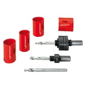 Sierras perforadoras bimetálicas de alta resistencia 60 mm