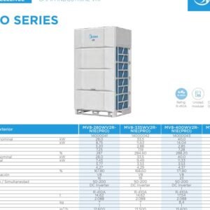 U.Ext. VRF D.Vertical Modul. 2T V8 28,0kW Fri. 28,0kW Cal.