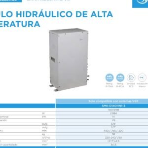 MIDEA SMK-D140HN1-3 - U.Int. Kit ACS Alta Temperatura V6 14,0kW Cal.
