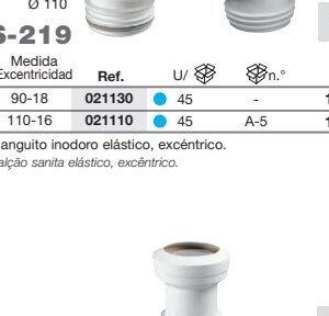 S-219 MANGUITO ELASTICO EXCEN. 110