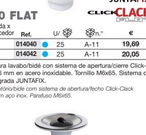 S-540 VALV.CLICK CL. FLAT 11/4 PP ALIAXIS