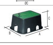 X-284 CIRCULAR COVER 160x215x235