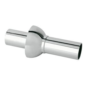 A-118 ACOPLAM.PARED LISO CROMO 40X180