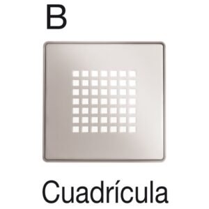 REJILLA SUM.CUADRICULA 150 SAT SATINADA