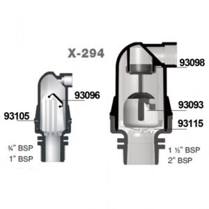 FLOTADOR VENTOSA DOBLE EFECTO 3/4"-1"