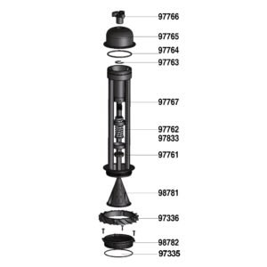CTO.EJE/MUELLE PISTON HIDRAUL. BAJA PRES